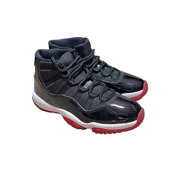 Jordan 11 OG Bred 2019 Black Red 378037-061 Size 9 Nike Air Jordan